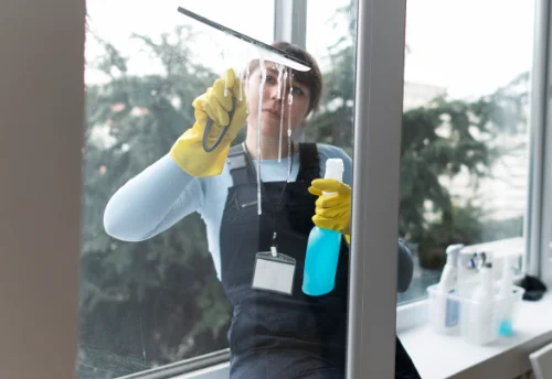 Nettoyage de vitres intérieures et extérieures à Croth